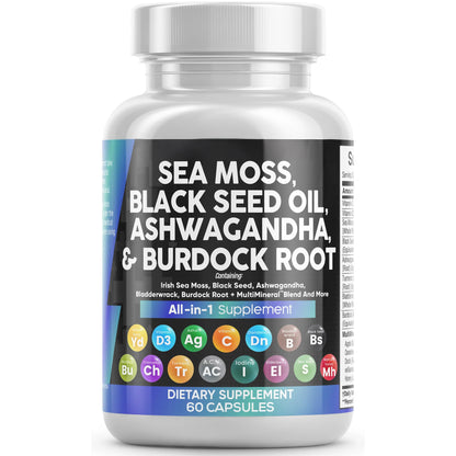 SuperHuman‎™ Sea Moss 16-in-1 Magic Blend